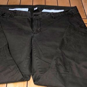 Old Navy Brown Cropped Chinos, Womens Plus size 18